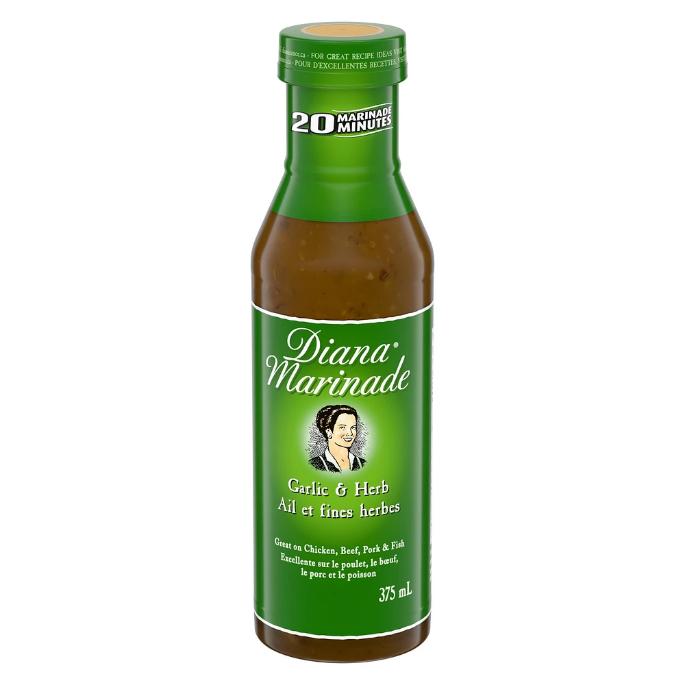 Diana Sauce Marinade Garlic & Herbs, Diana Sauce Marinade