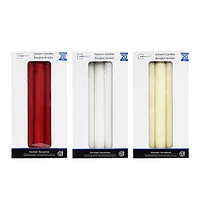 Mainstays 8" Bougies droites, non parfumé Paquet de 20