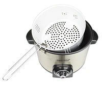Friteuse Brentwood 5QT - SS/BLK