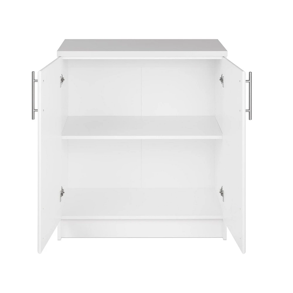 Armoire de base Prepac Elite avec comptoir en mélamine
