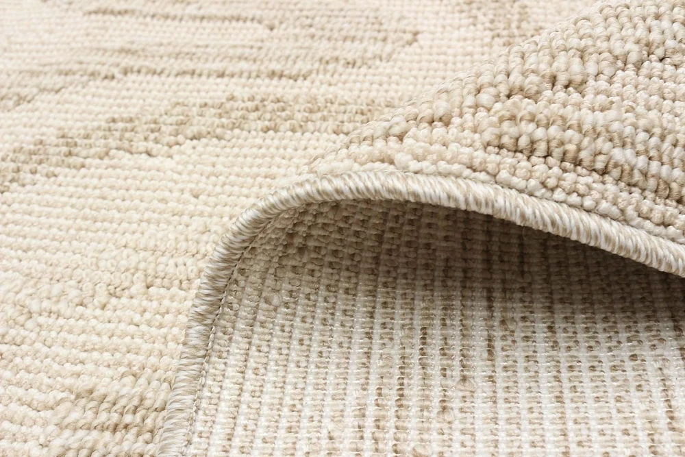 ECARPET Jute Style Area Rug for Bedroom, Living Room