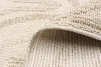ECARPET Jute Style Area Rug for Bedroom, Living Room