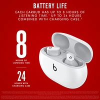 Beats Studio Buds – True wireless noise cancelling earphones – Active Noise Cancelling, IPX4 rating, sweat-resistant earbuds, compatible with Apple and Android, Class 1 Bluetooth®, built-in microphone, True Wireless Noise Cancelling Earphones
