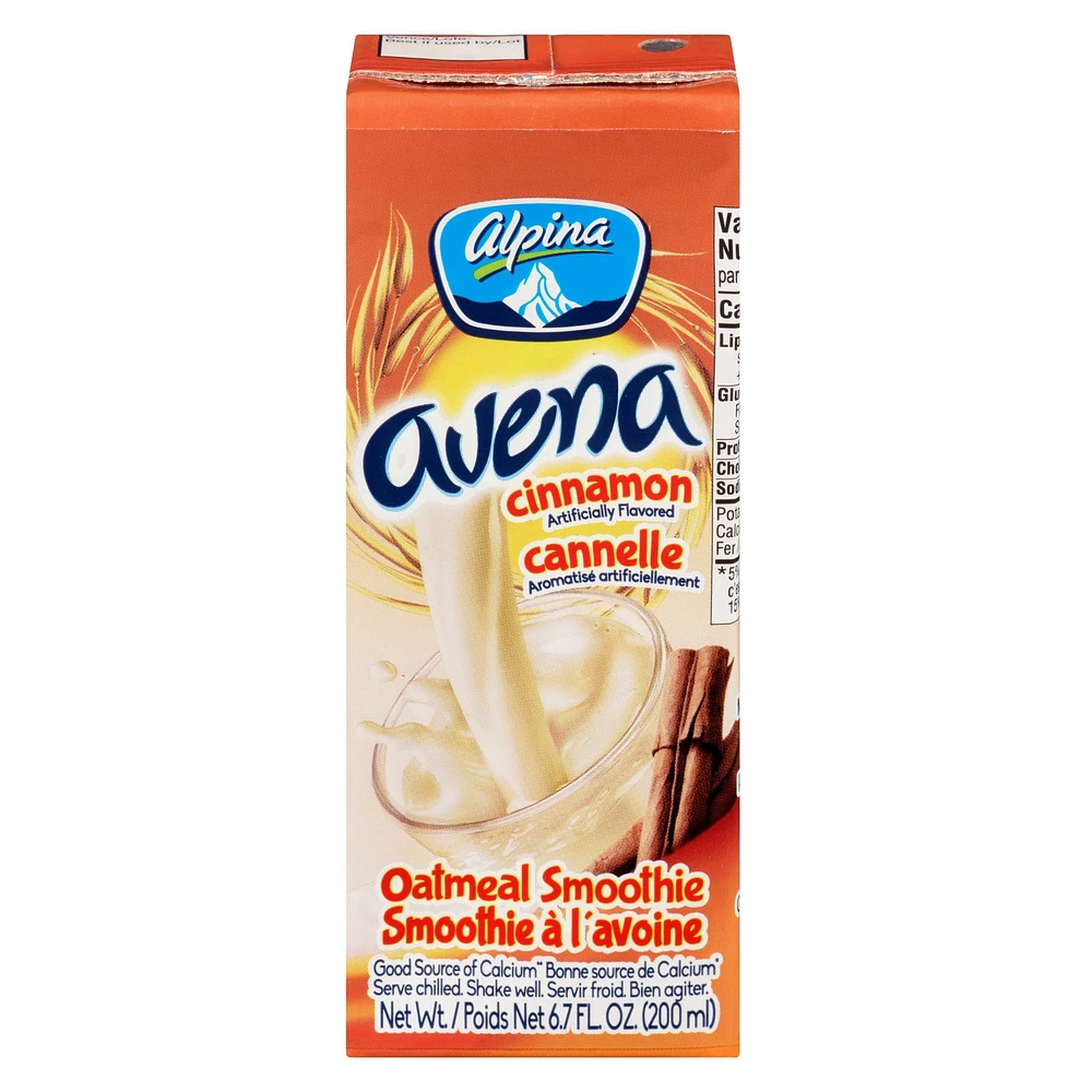 Alpina Oatmeal cinammon smoothie