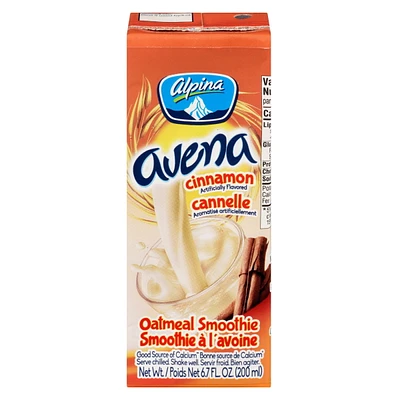 Alpina Oatmeal cinammon smoothie