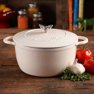 Cocotte 5-Litre Blanc Timeless Beauty