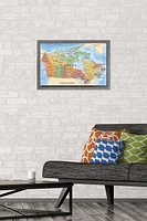 Map - Canada Wall Poster