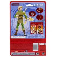Dungeons & Dragons Cartoon Classics 6-Inch-Scale Hank the Ranger Action Figure, D&D 80s Cartoon, Includes d8 from Exclusive D&D Dice Set