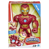 Playskool Heroes Marvel Super Hero Adventures Mega Mighties Iron Man Collectible 10-Inch Action Figure