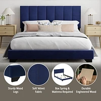 Lit rembourré Reece, par Hillsdale Living Essentials