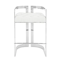 Tabouret de comptoir avec accoudoirs incurvés Home Gear