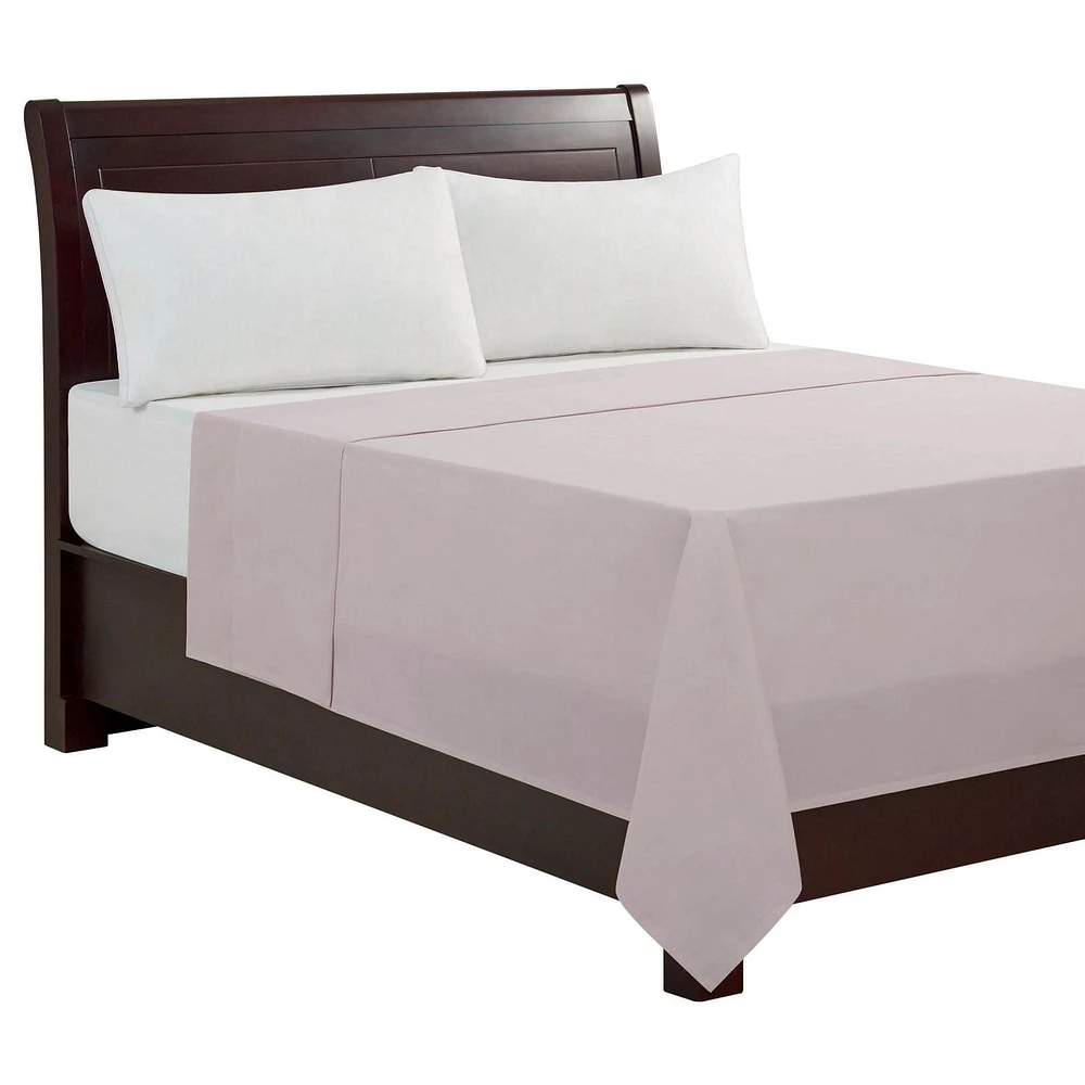 Drap plat 100 % coton hometrends Taille : 1 place - Très grand