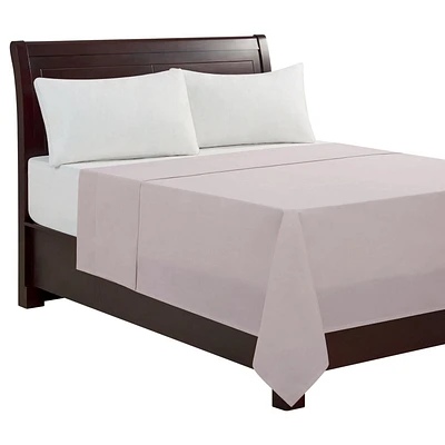 Drap plat 100 % coton hometrends Taille : 1 place - Très grand