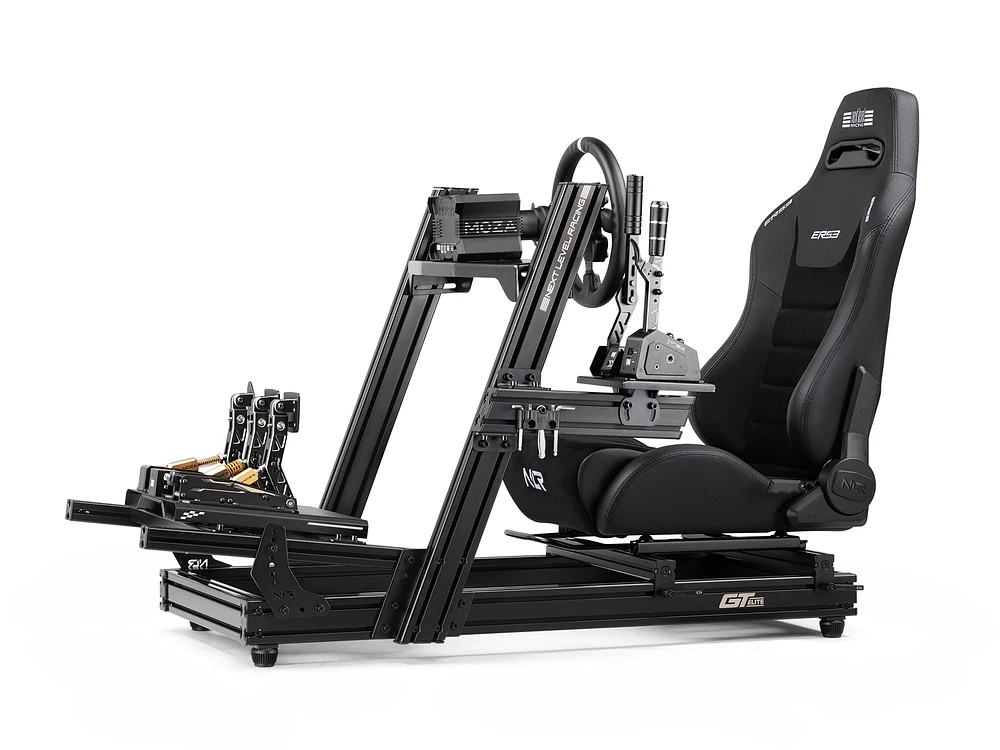 Next Level Racing ERS3 Elite Reclining Seat - PU Leather & Suede Edition (NLR-E051)