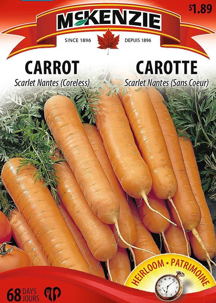 Ensemble de semences de légumes de conservation