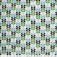 Tissu pré-coupé en toile Fabric Creations de ligne verticale - 42" x 72" / 1.1 m x 1.8 m