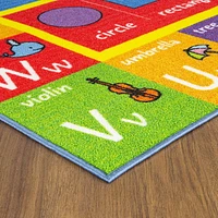 KC Cubs collection de récréation Alphabet ABC, nombres et formes d'apprentissage éducatif et tapis de jeu pour enfants et enfants chambres et salle de jeux