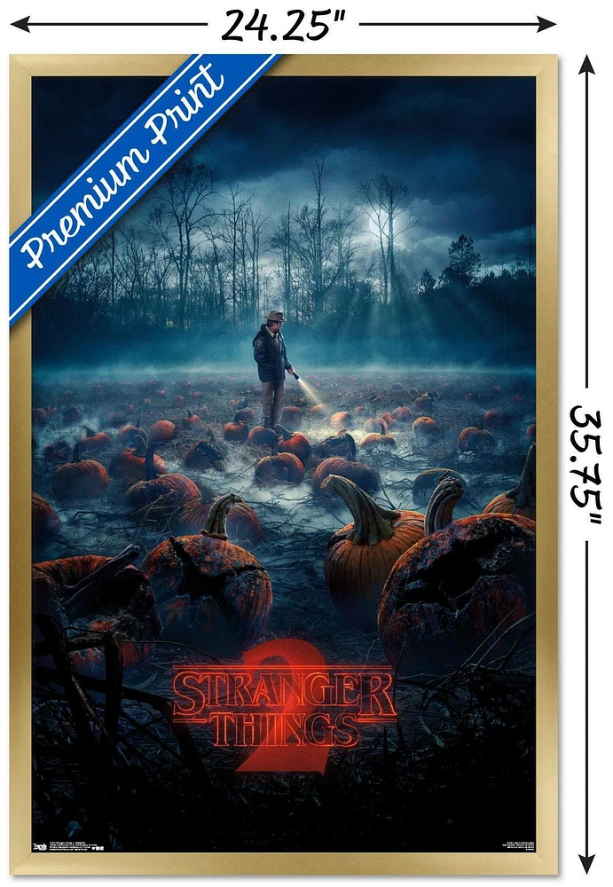 Netflix Stranger Things: Season 2 - Pumpkins Wall Poster, 22.375" x 34"