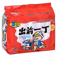 Nouilles instantanées Nissin au goût huile de sésame 500g, 100g x 5