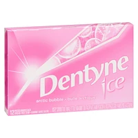 Dentyne Ice Arctic Bubble, Sugar Free Gum, 1 Pack (12 Pieces)