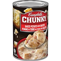 Campbell's® Chunky® Baked Potato with Bacon Ready to Serve Soup, Shelf Stable, Campbell's Chunky Baked Potato with Bacon Ready to Serve Soup 515 mL