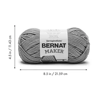 Bernat® Maker™ #5 Bulky Cotton Yarn, 8.8oz/250g 317 Yards