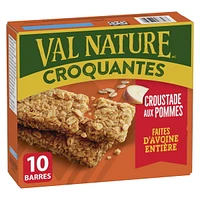 Nature Valley Crunchy Apple Crisp Granola Bars 42 g, 5 ct, 10 barres, 210 g