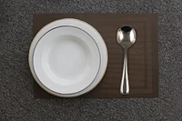 Mainstays Fleetline 3 Piece Stainless Steel Soup Spoon , Silver, MS Fleetline Soup Spoons