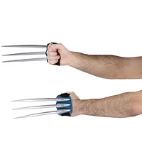 MARVEL Adult Wolverine Costume - Padded Jumpsuit, Gloves, Detachable Claws, and 3D Plastic Mask