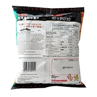 Calbee potato chip hot & spicy flavor