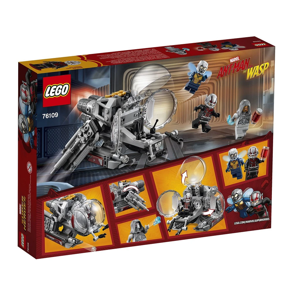LEGO Marvel Super Heroes Ant-Man and the Wasp movie: Quantum Realm Explorers 76109 Building Kit (200 Piece)