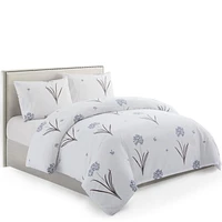 Marina Decoration Ultra Soft Silky Zipper Rich Printed Rayon from Bamboo All Season Duvet Cover Set with Pillowcases