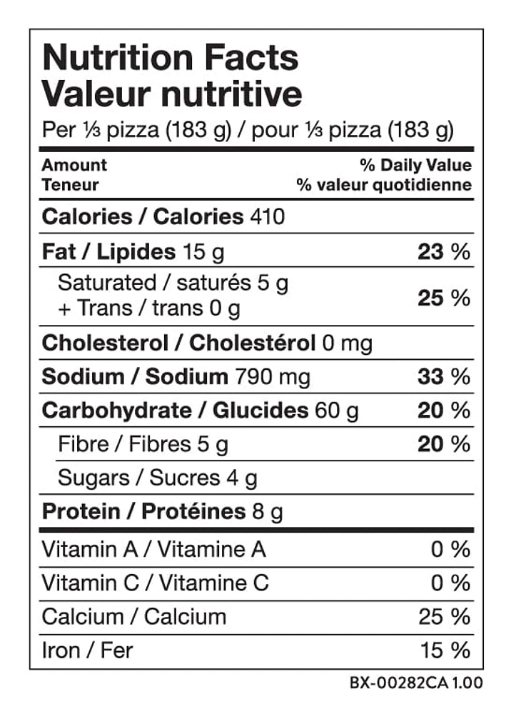 Daiya Dairy Free Gluten Free Supreme Pizza, 550 g