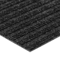 Tapis Concord anthracite, 2 pi x 5 pi 2' x 5', Résistant Aux Taches