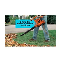 12 Amp Blower/Vacuum/Mulcher