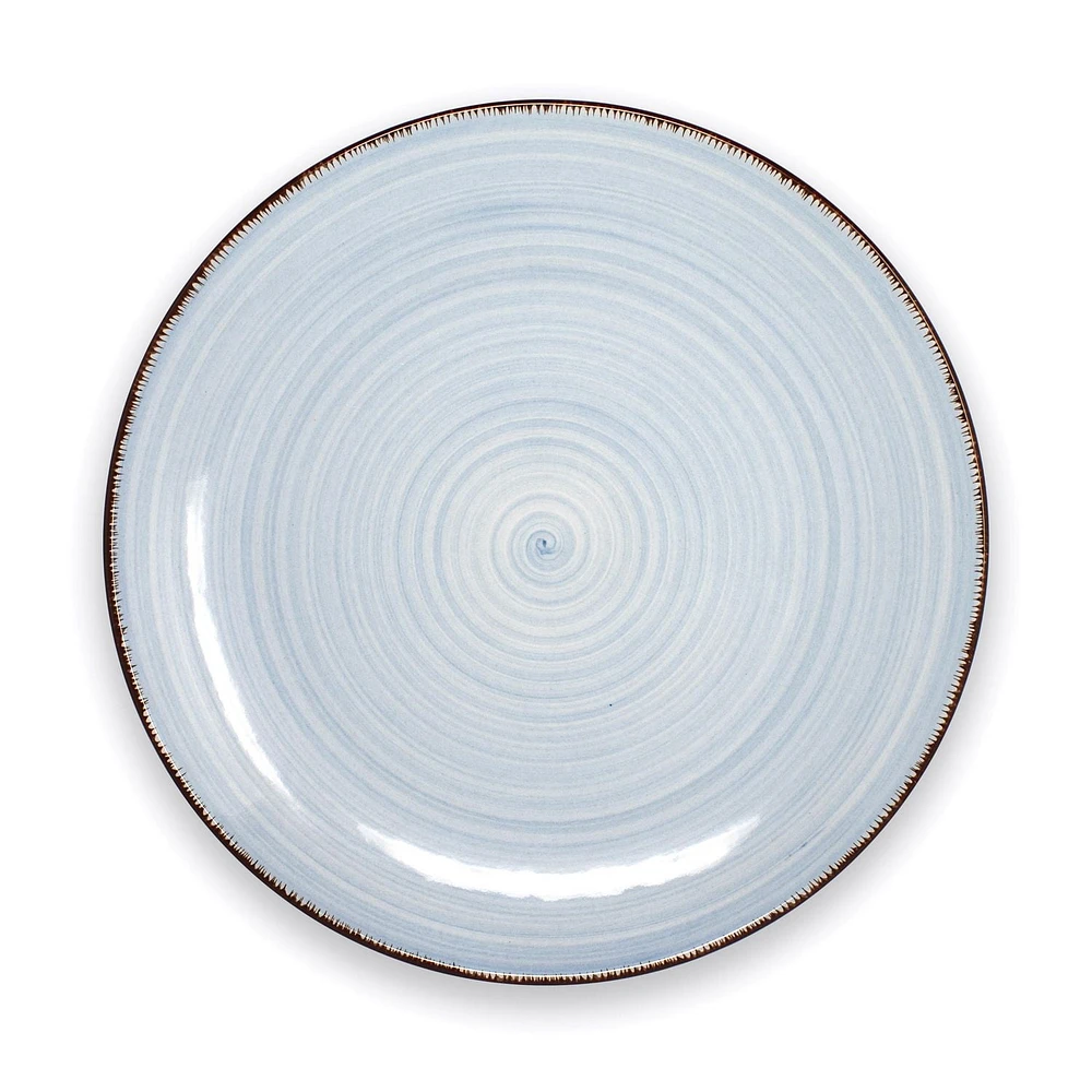 Hometrends Ensemble de 6 assiettes à dîner Sophia Ensemble de 6 assiettes plates Sophia