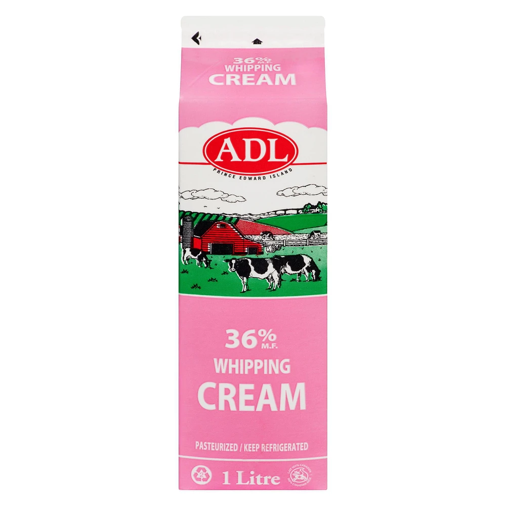 ADL Whip Cream Carton 1L, ADL Whp Crm Crtn 1L