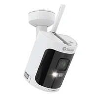 Système de sécurité NVR sans fil AllSecure600 à 8 canaux HD 2K de Swann avec 3 caméras sans fil (NVW-600CMB) - Blanc