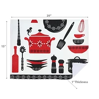 IH Casa Decor Microfibre Drying Mat Kitchenware - Ensemble De 2