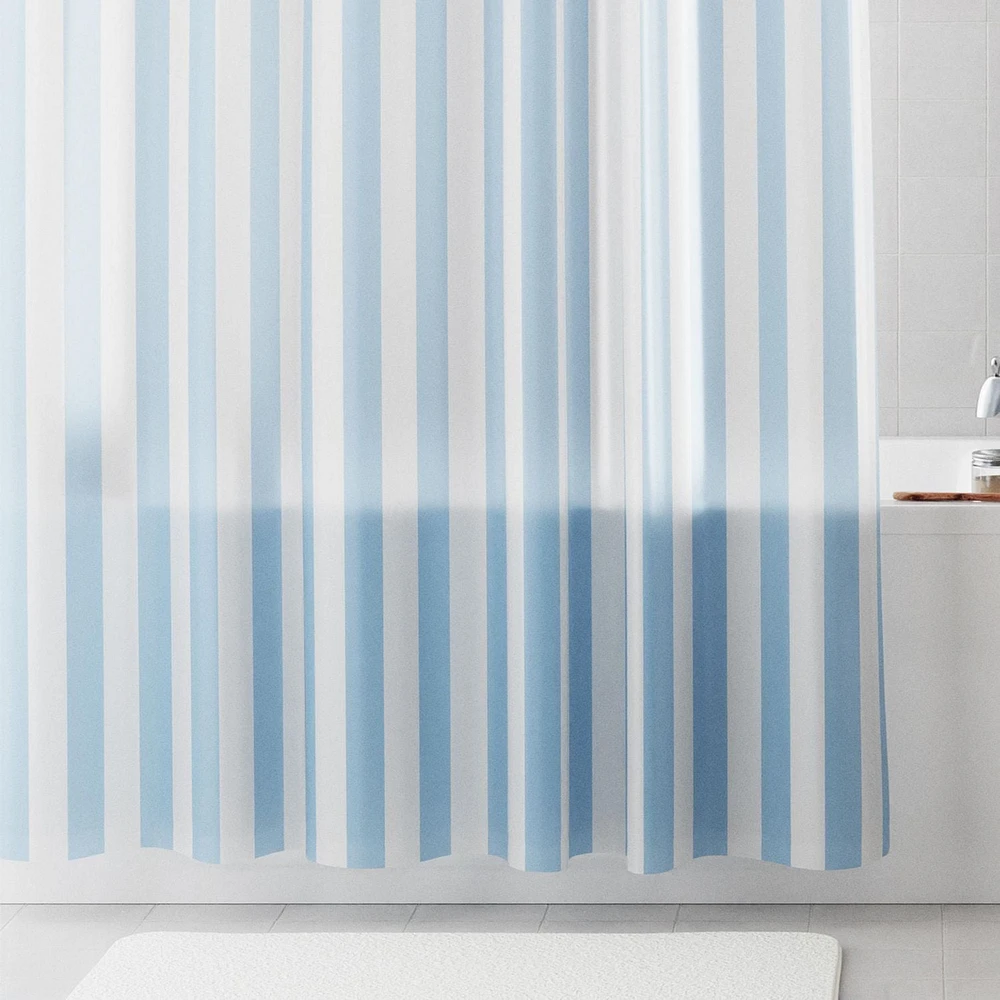 Rideau de douche décoratif imperméable en PEVA recyclé de Mainstays