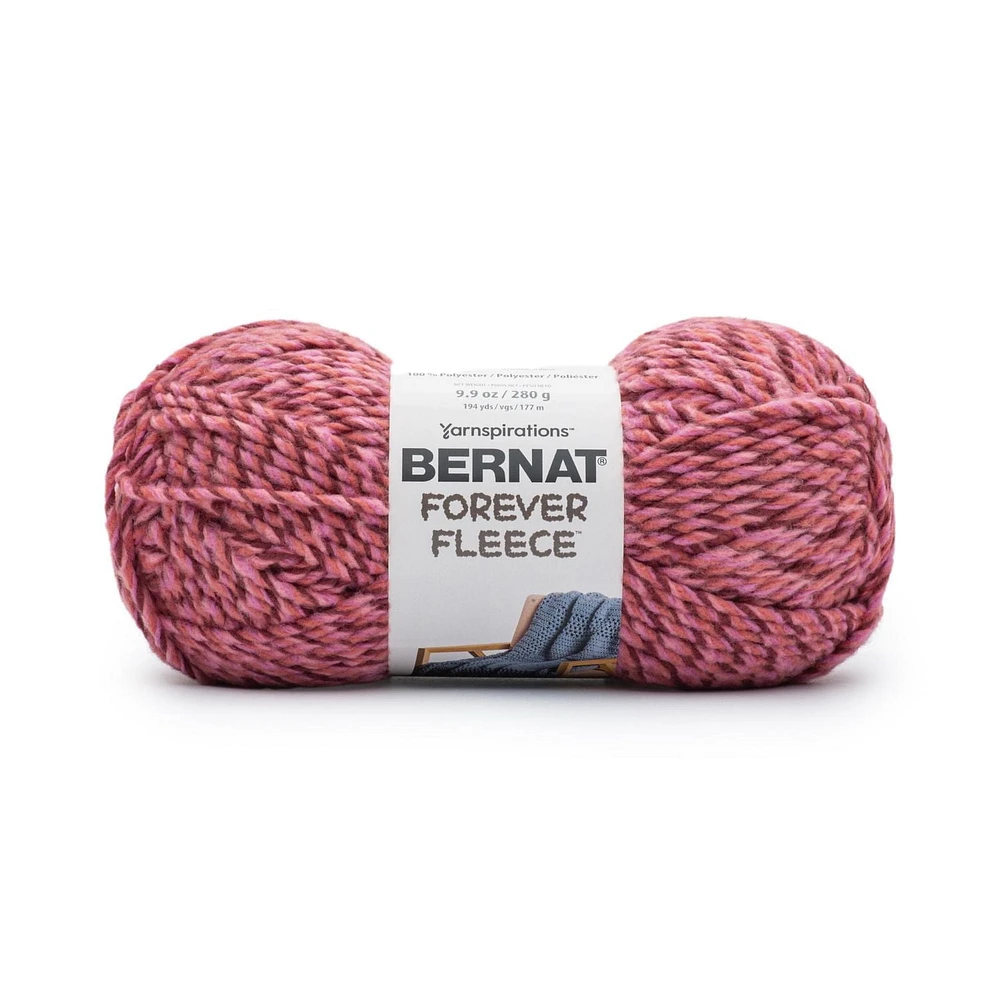 Bernat® Forever Fleece™ Yarn, Polyester #6 Super Bulky, 9.9oz/280g