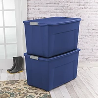 Steriltie 132L Latch Tote- Blue- 4 PK