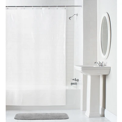 Mainstays Waterproof Heavyweight PEVA Shower Curtain Liner