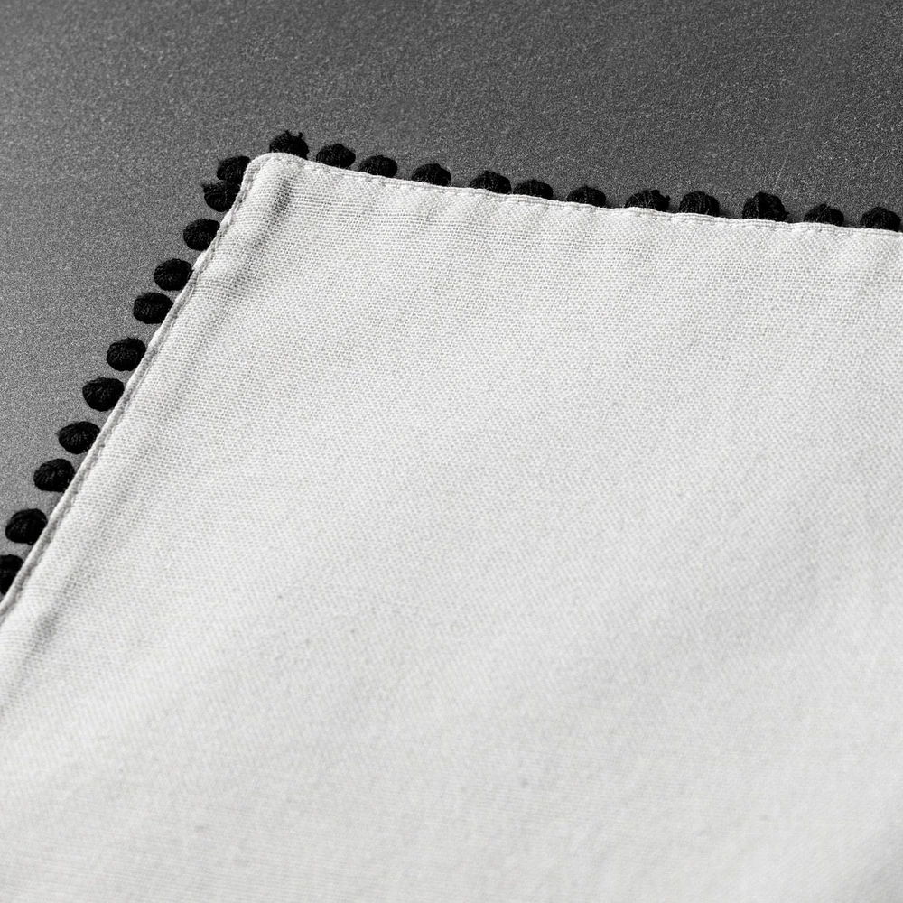 Thyme & Table Placemat, White Pom, Textiles