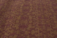 ECARPETGALLERY 4'7" x 6'8" Transitional Collage Handmade Area Rug for Living Room, Dining Room and Bedroom in Brown