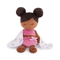 LullaBaby Poupée de bain (teint foncé) LullaBaby Poupée de bain résistante à l’eau