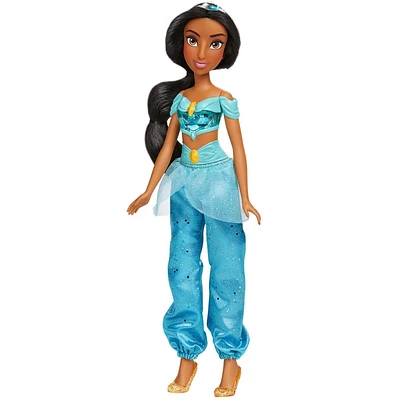 Disney Princess Royal Shimmer Jasmine Doll with Skirt and Accessories