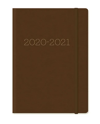 C.R. Gibson Markings Brown 18 Month Bonded Leather Planner