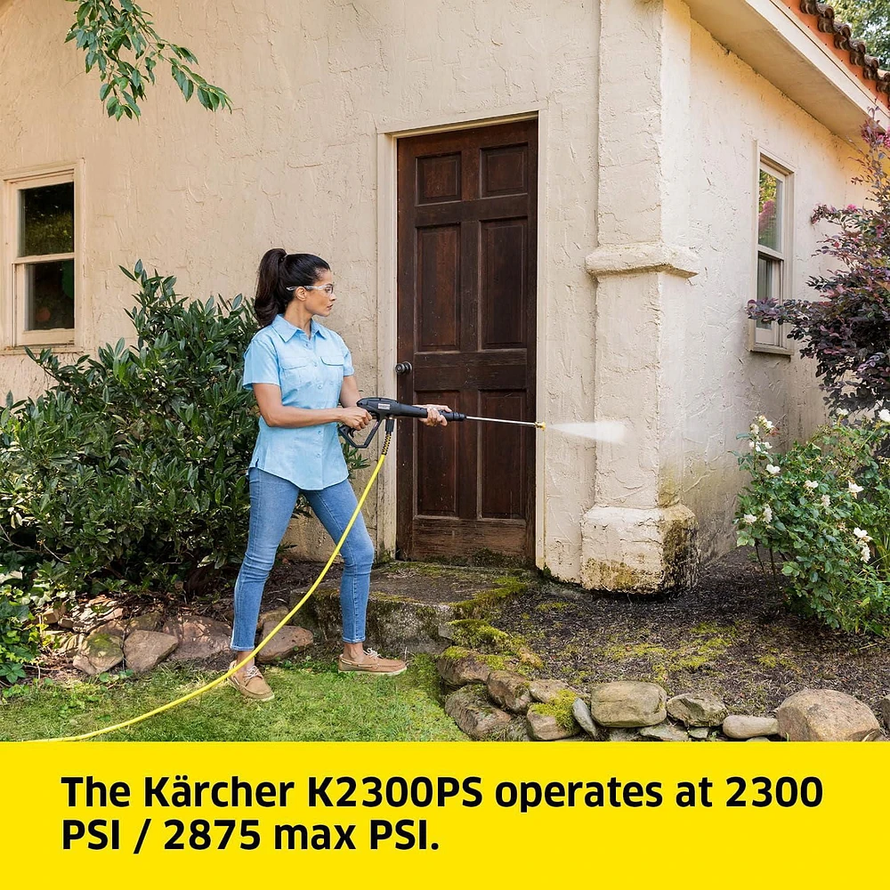 Nettoyeur haute pression électrique Karcher K2300PS avec buses turbo, 15°, 40° et savon