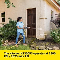 Nettoyeur haute pression électrique Karcher K2300PS avec buses turbo, 15°, 40° et savon